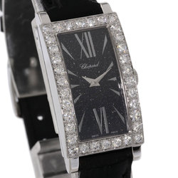 Chopard 13 6973.20 Classic Diamond Watch, K18 White Gold, Leather, Women's