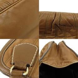 Celine Stripe Stitch Tote Bag Leather Women's