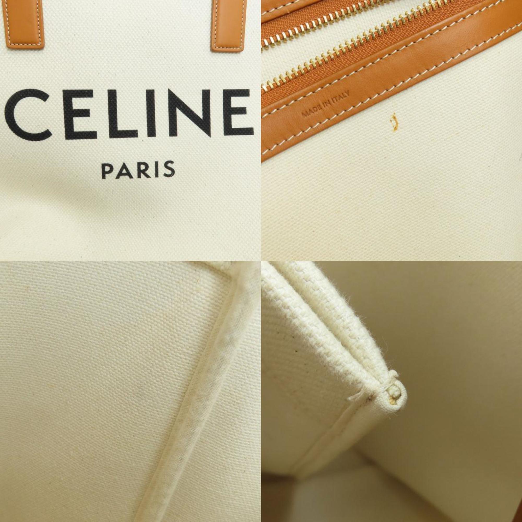 Celine Horizontal Cabas Tote Bag Canvas Women's