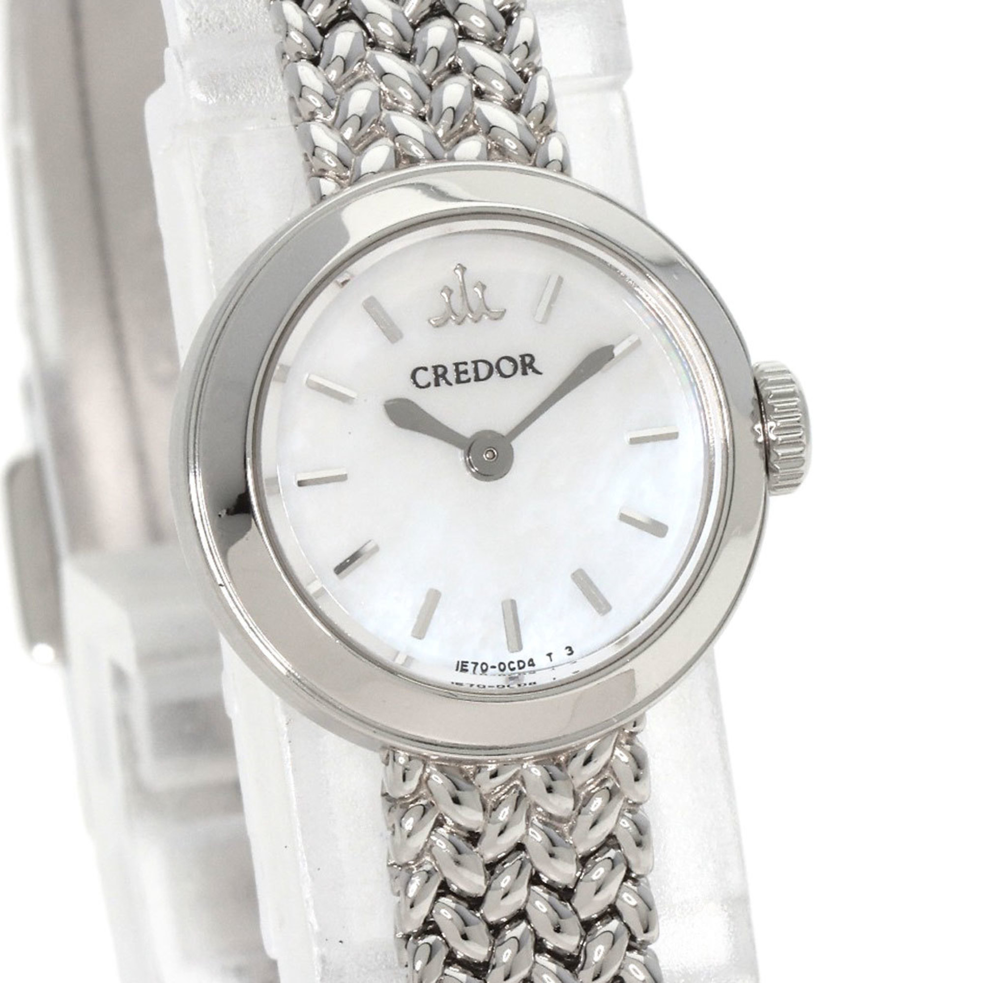 Seiko GSTE925 1E70-0BP0 Credor Watch Stainless Steel SS Ladies