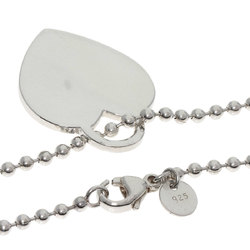 Tiffany Return to Heart Tag Necklace Silver Women's