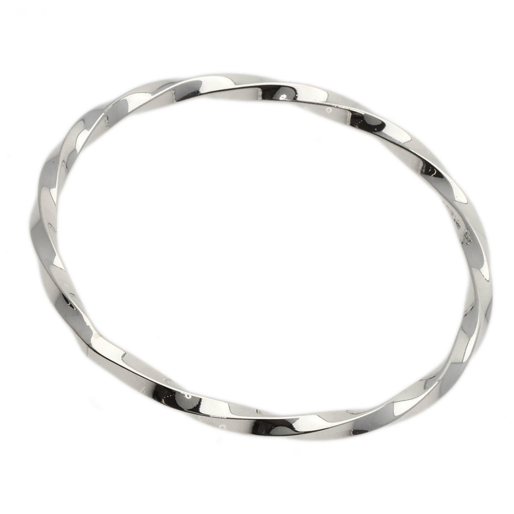 Tiffany Twist Bangle Bracelet Silver Women's