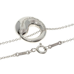 Tiffany Eternal Circle Necklace Silver Women's