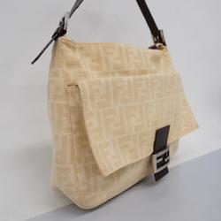 Fendi handbag Zucca canvas beige ladies