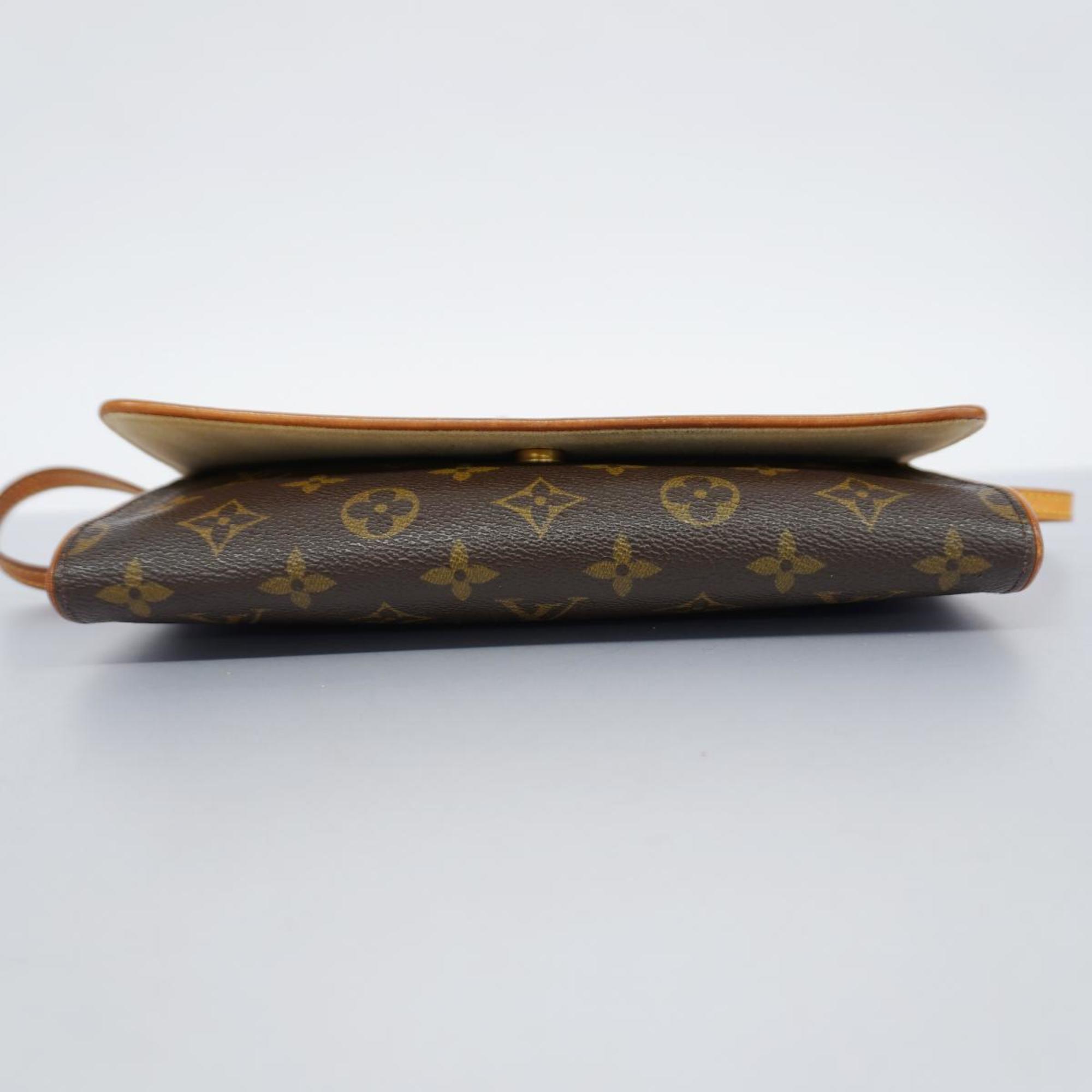 Louis Vuitton Shoulder Bag Monogram Pochette Twin GM M51852 Brown Women's