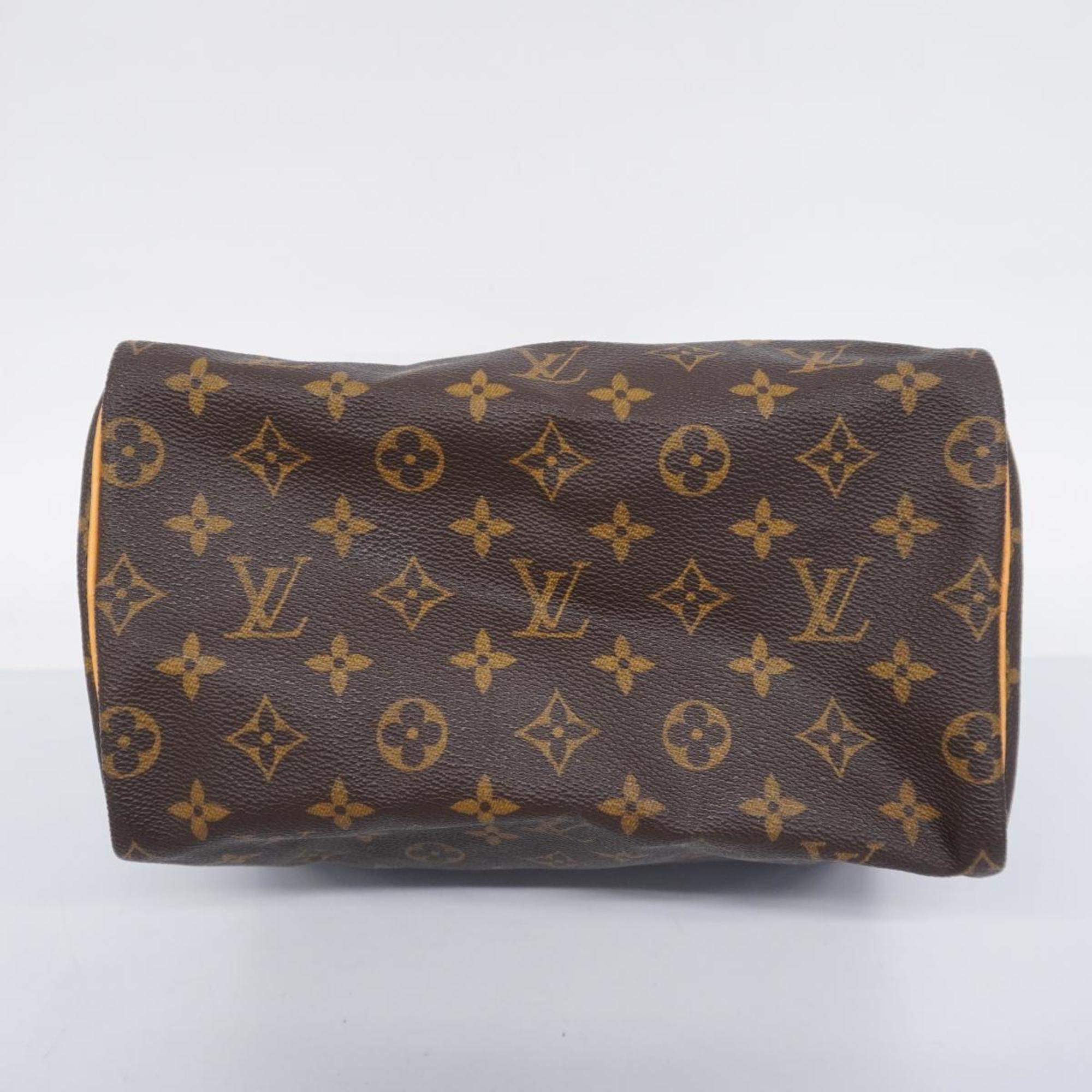 Louis Vuitton Handbag Monogram Speedy 25 M41109 Brown Ladies