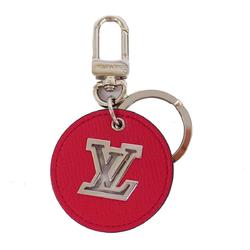 Louis Vuitton Keychain Monogram Portecle LV Circle Eyelet M64170 Red Men's