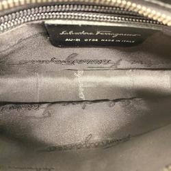Salvatore Ferragamo Vara Nylon Black Handbag for Women