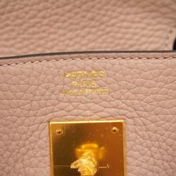 Hermes handbag Birkin 30 T engraved Taurillon Clemence Glycine for women