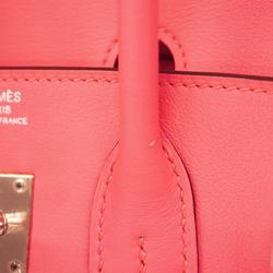 Hermes handbag Birkin 25 A stamp Swift Rose Azalee Ladies