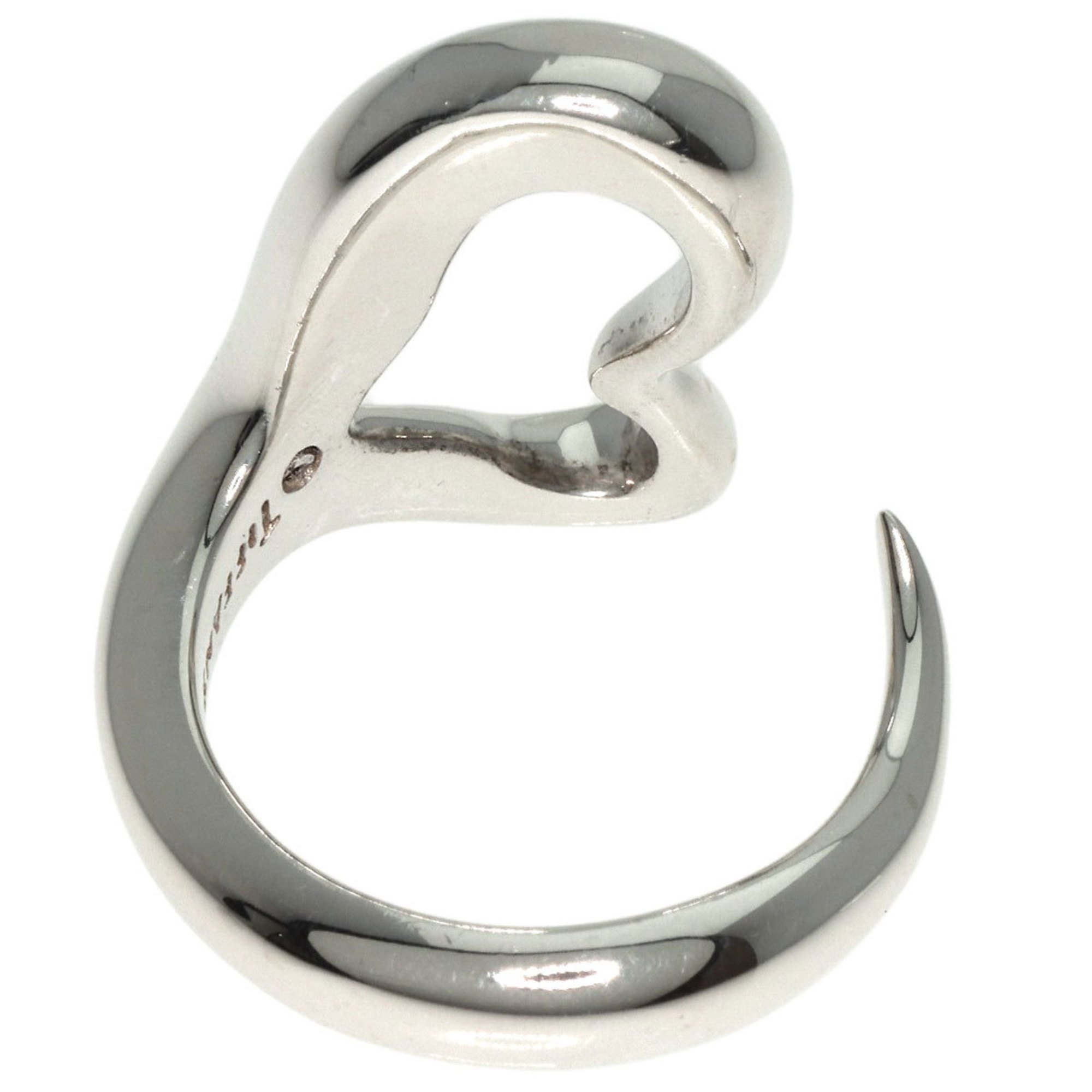Tiffany heart ring, silver, ladies