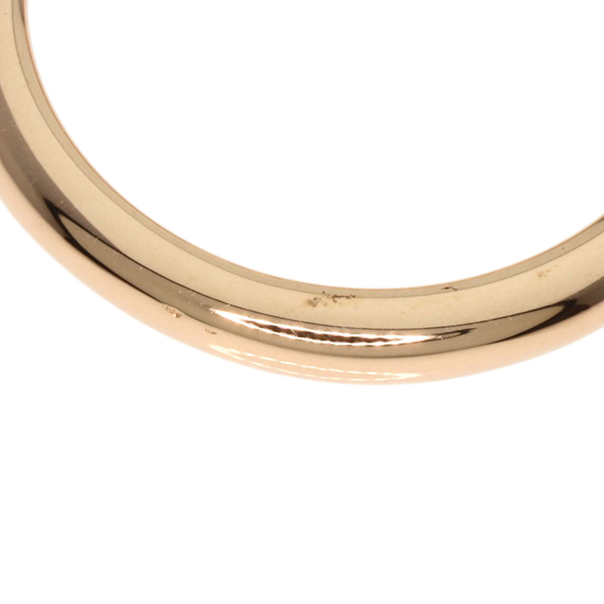 Tiffany Forever Band 3P Diamond Ring, 18K Pink Gold, Women's