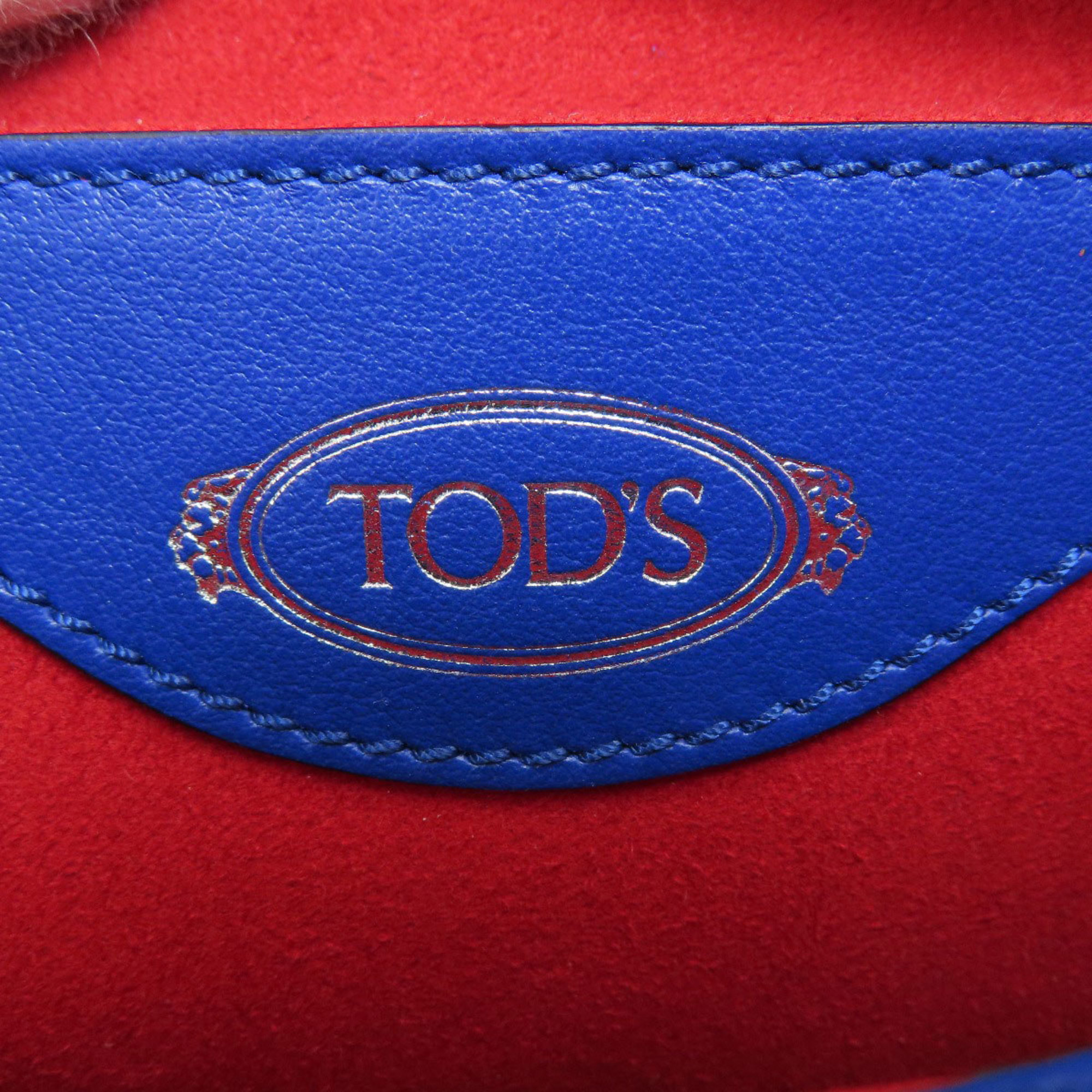 Tod's Goldfish Shoulder Bag Leather Women's