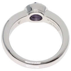 Tiffany Rose Cut Amethyst Ring, 18K White Gold, Women's