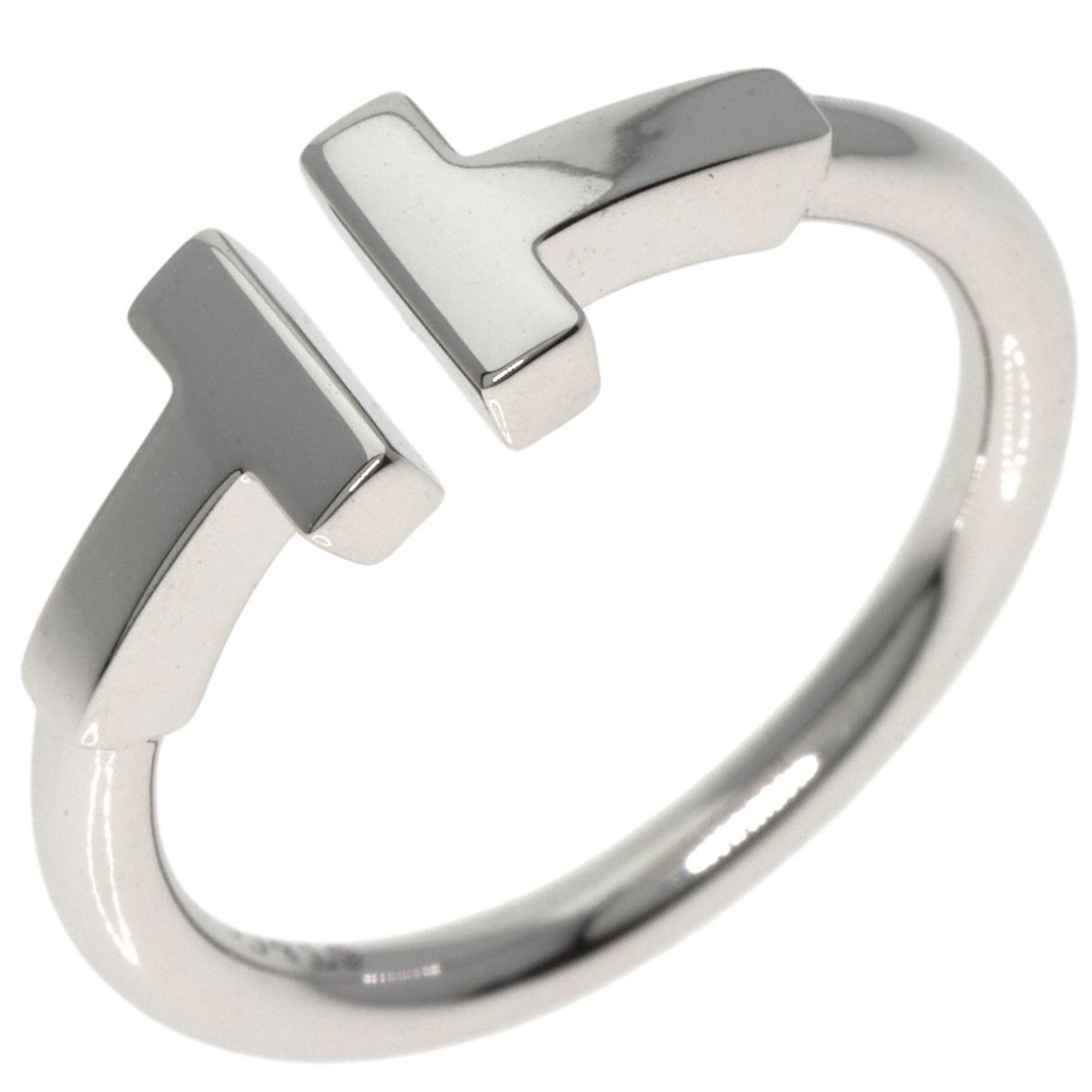 Tiffany T-Wire Ring, 18K White Gold, Women's