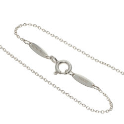 Tiffany full heart necklace silver ladies