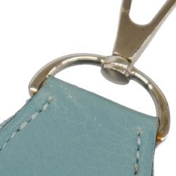 Hermes Shoulder Bag Evelyn PM □M Stamp Taurillon Clemence Blue Lagon Women's