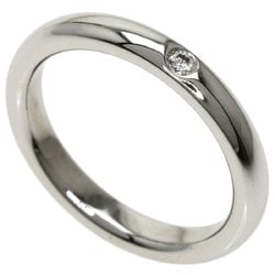 Tiffany 1P Diamond Ring, Platinum PT950, Women's