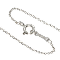 Tiffany Loving Heart Small Necklace Silver Women's