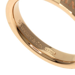 Tiffany Flat Band Ring, 18K Pink Gold, Women's
