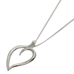 Tiffany leaf necklace silver ladies