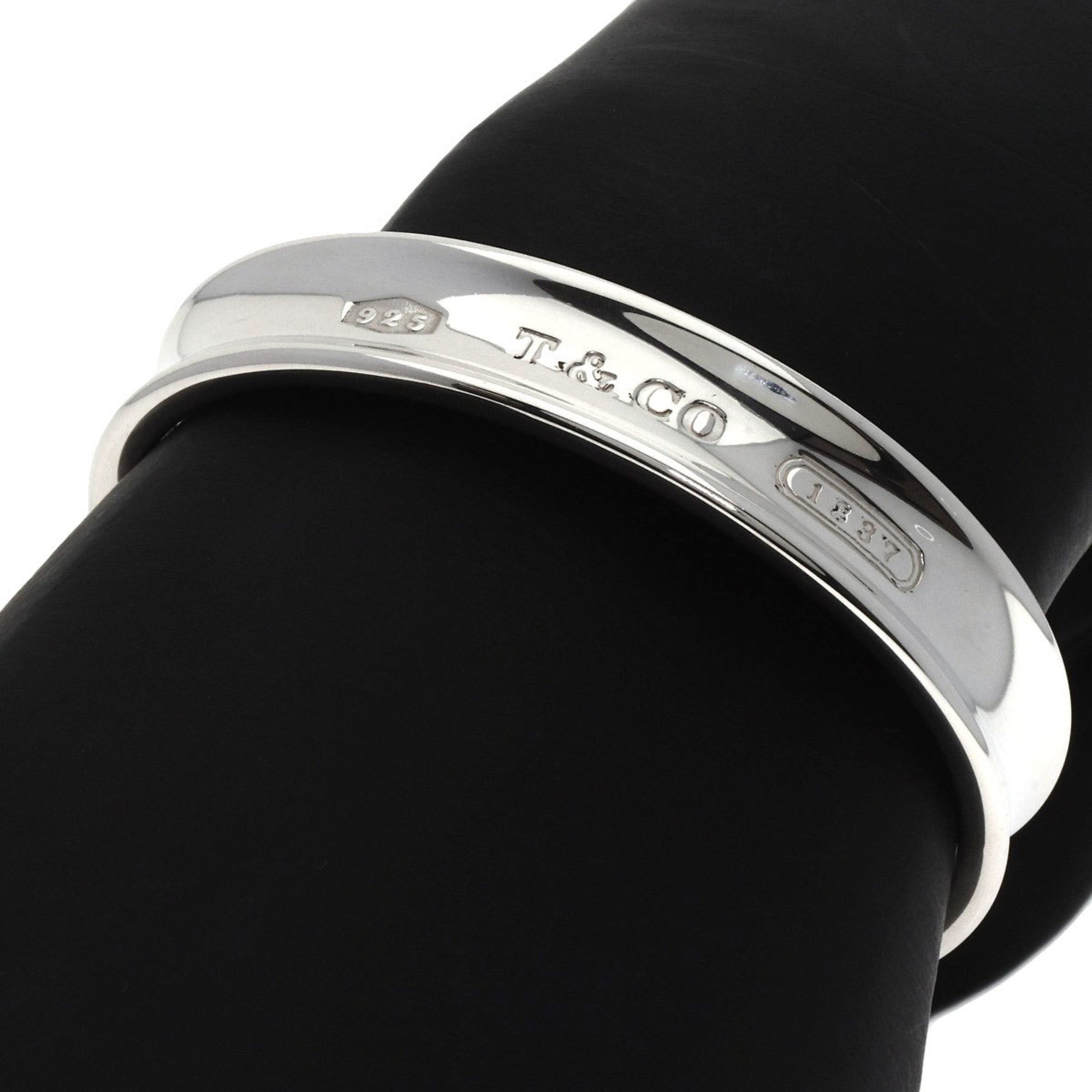 Tiffany 1837 bangle bracelet silver ladies