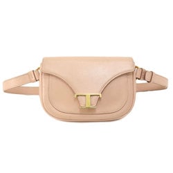 Tod's shoulder bag with metal fittings, leather, for women