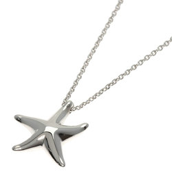 Tiffany Starfish Necklace Silver Women's