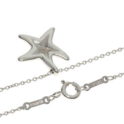 Tiffany Starfish Necklace Silver Women's