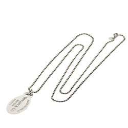 Tiffany Return to Oval Necklace Silver Women's