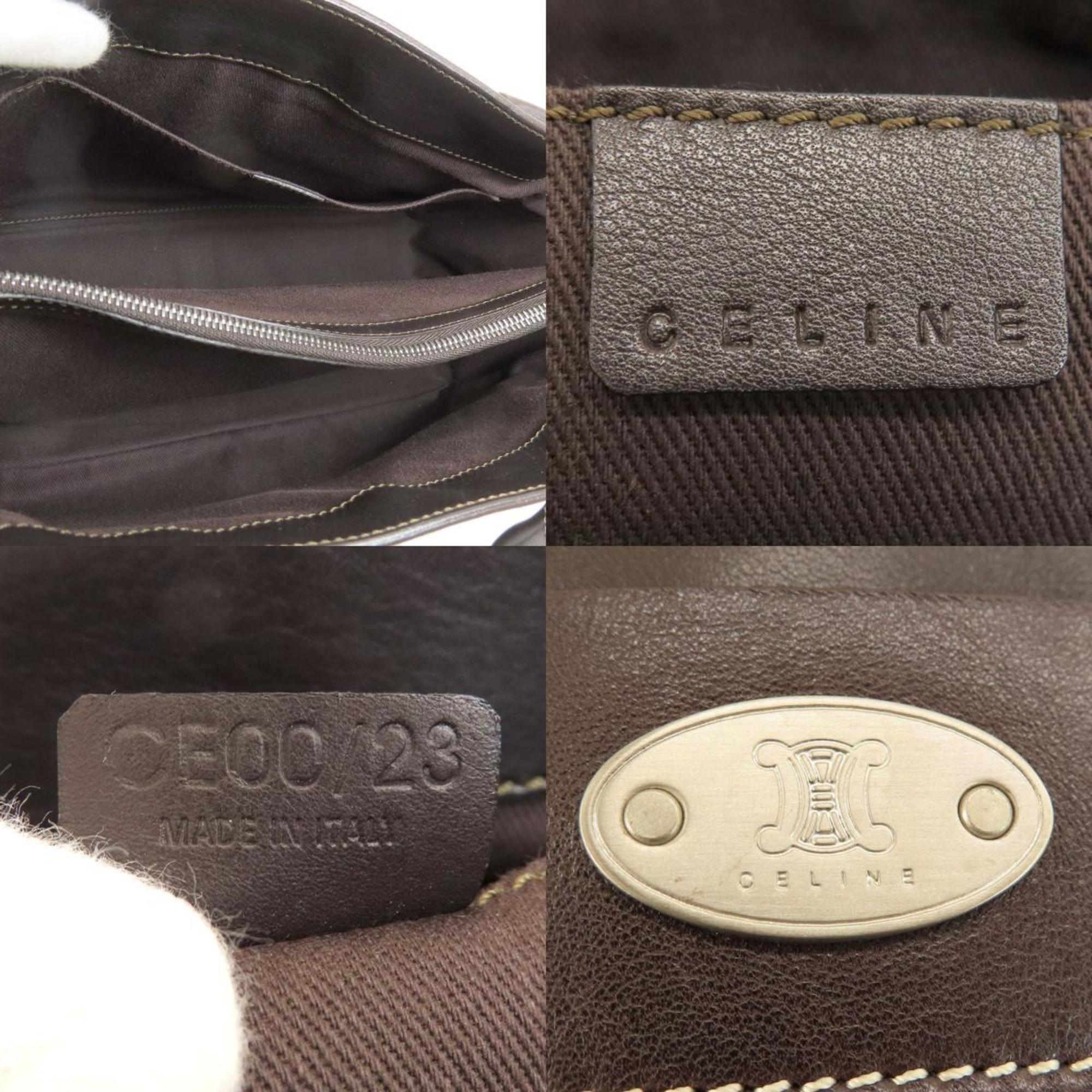 Celine Boogie Bag Handbag Leather Women's