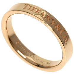 Tiffany Flat Band Ring, 18K Pink Gold, Women's