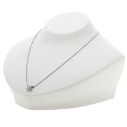 Tiffany Signature Cross Stitch Diamond Necklace in 18k White Gold for Women