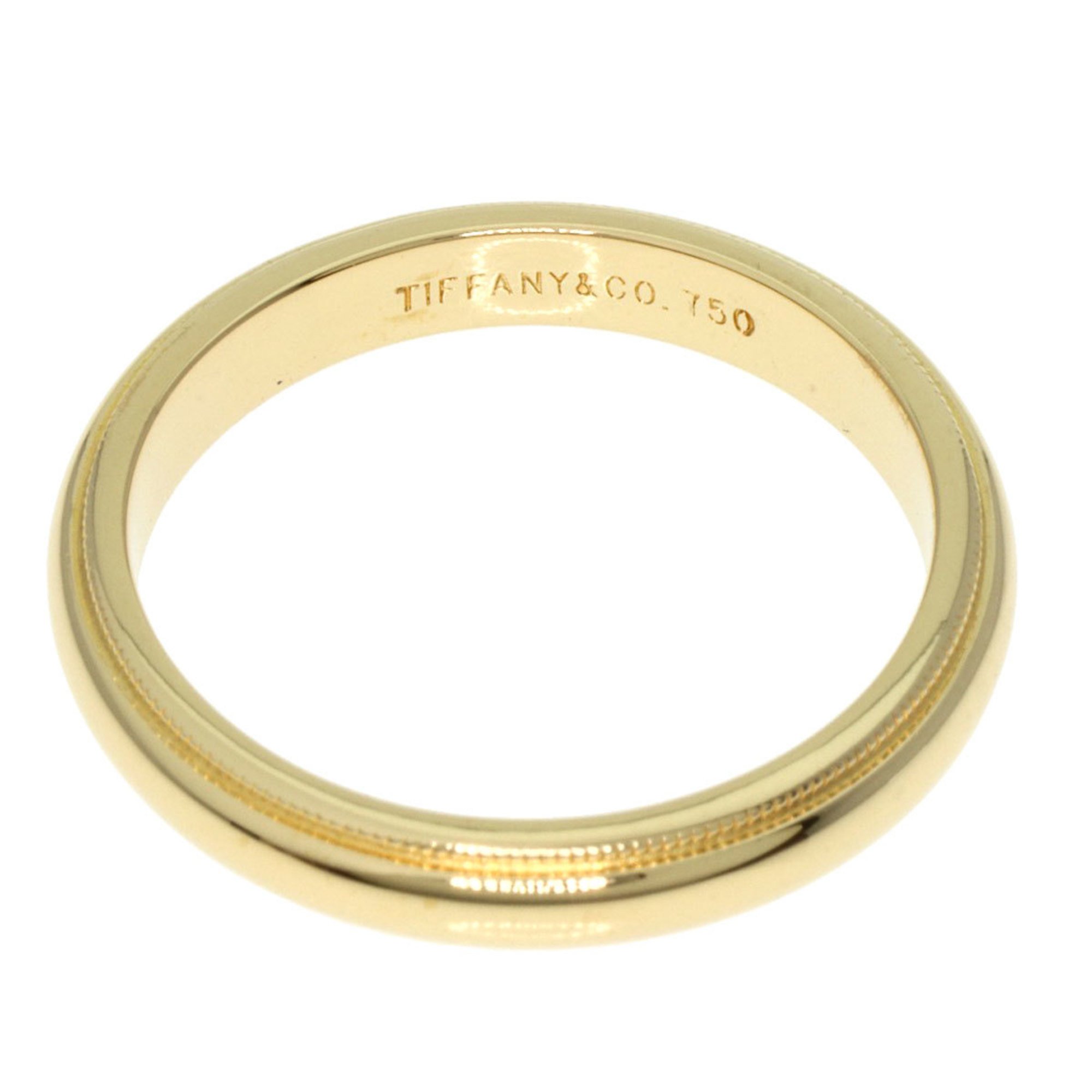 Tiffany Milgrain Ring, 18K Yellow Gold, Women's