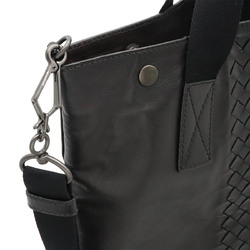 BOTTEGA VENETA Bottega Veneta Intrecciato Tote Bag Shoulder Leather Black 273312