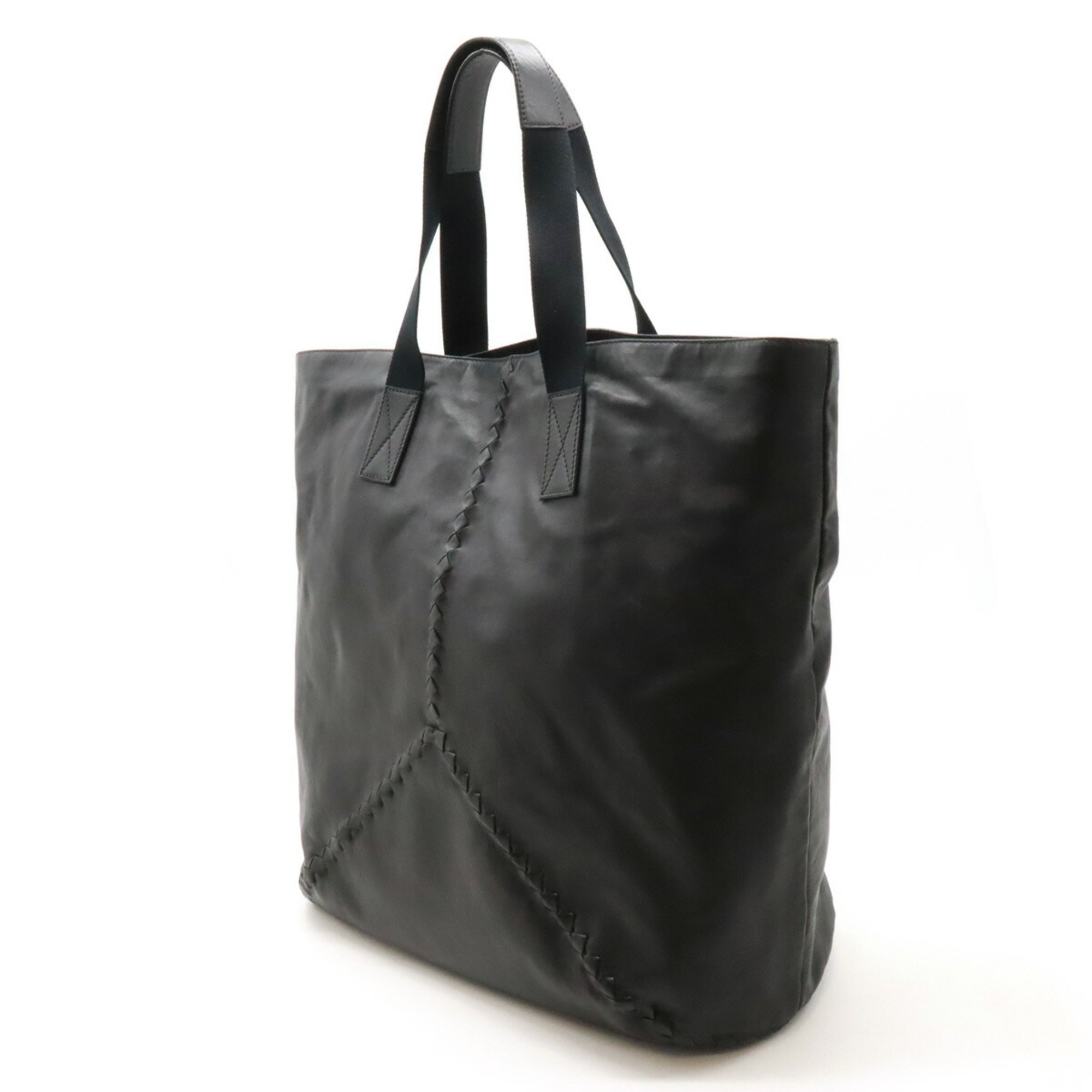 BOTTEGA VENETA Bottega Veneta Tote Bag Shoulder Leather Black 234540