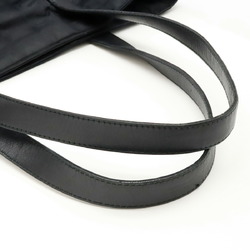 CHANEL New Travel Line Tote GM Bag Shoulder Nylon Leather Black A15825