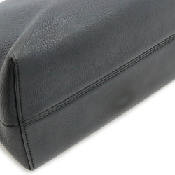 FENDI BY THE WAY Medium Handbag Shoulder Bag Leather Black 8BL124