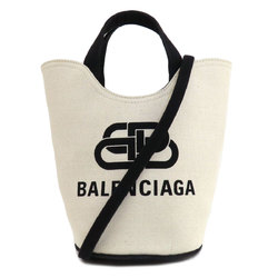 Balenciaga 619979 Bucket Bag Handbag Canvas Women's