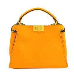 Fendi Peekaboo handbag in calf leather for women
