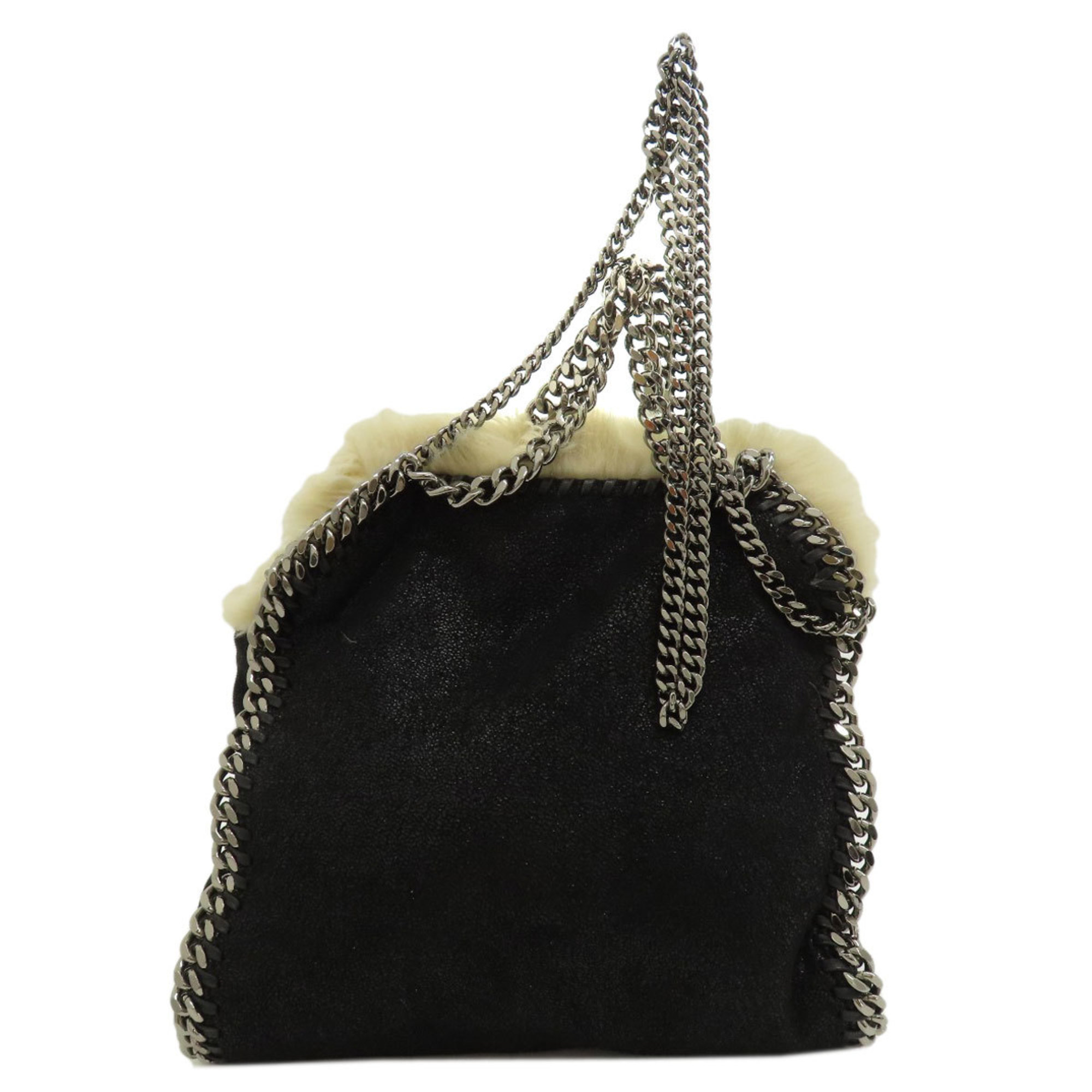 Stella McCartney Falabella Fur-Free-Fur Tote Bag Polyester Faux Fur Women's