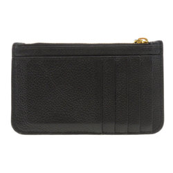 Balenciaga 594214 Motif Wallet/Coin Case Calf Leather Women's