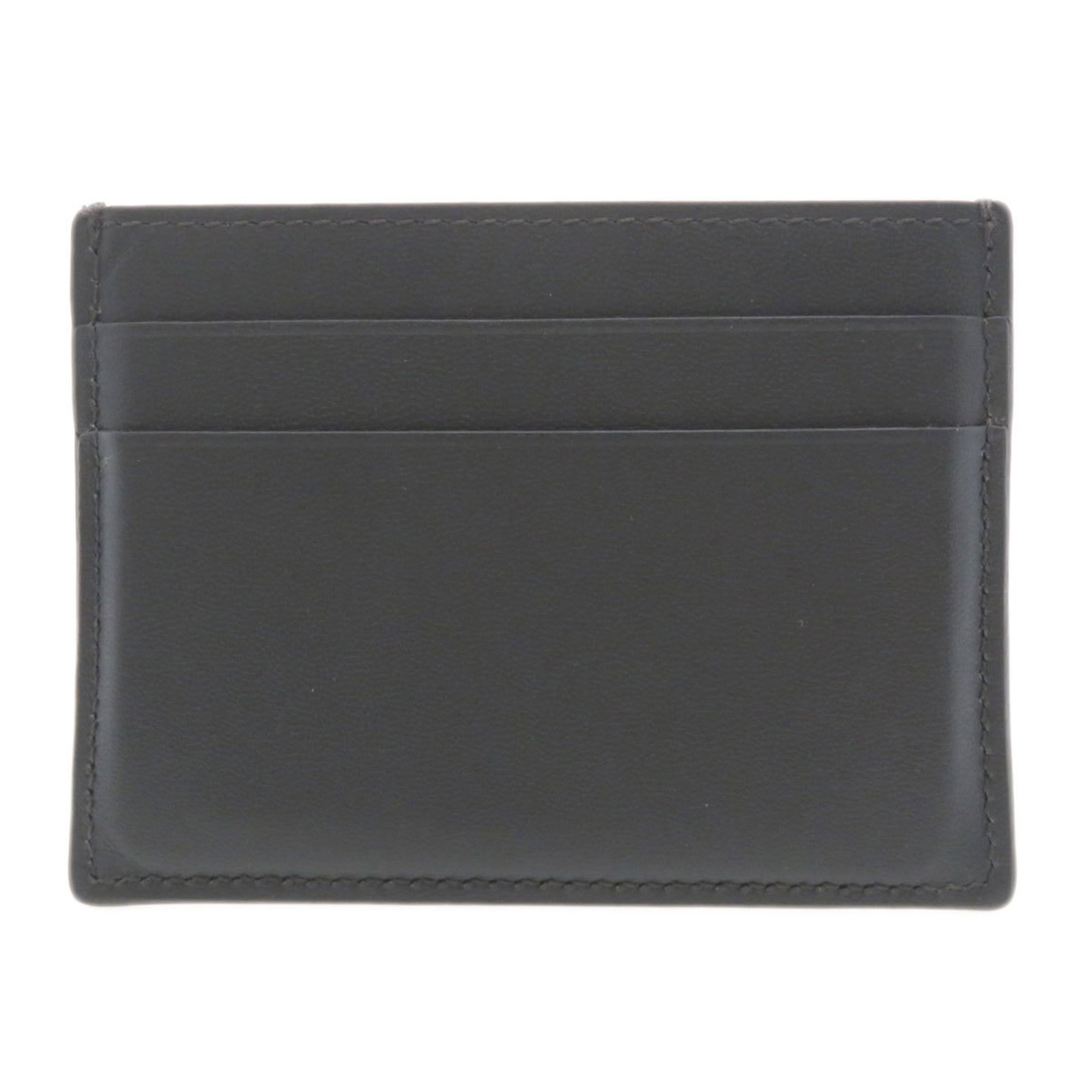 Balenciaga metal business card holder/card case in calf leather for men