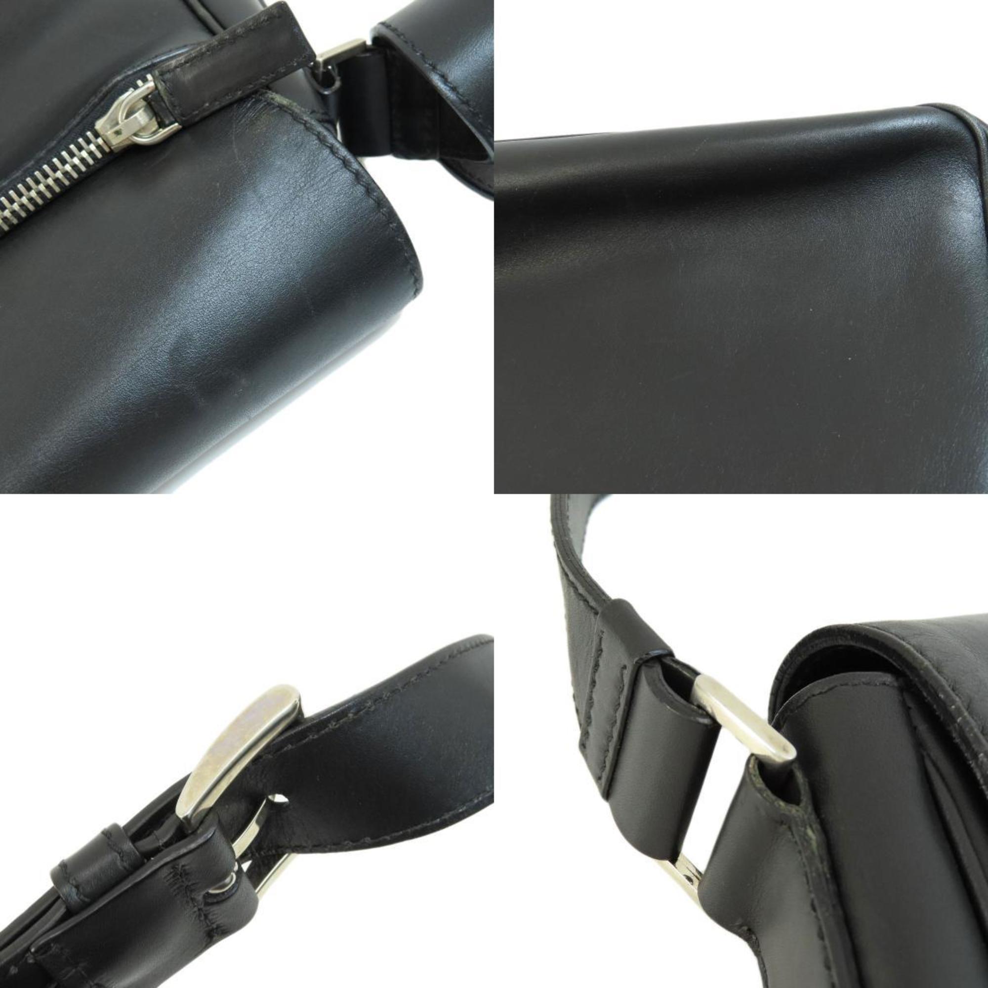 Prada VA0596 Shoulder Bag Leather Women's