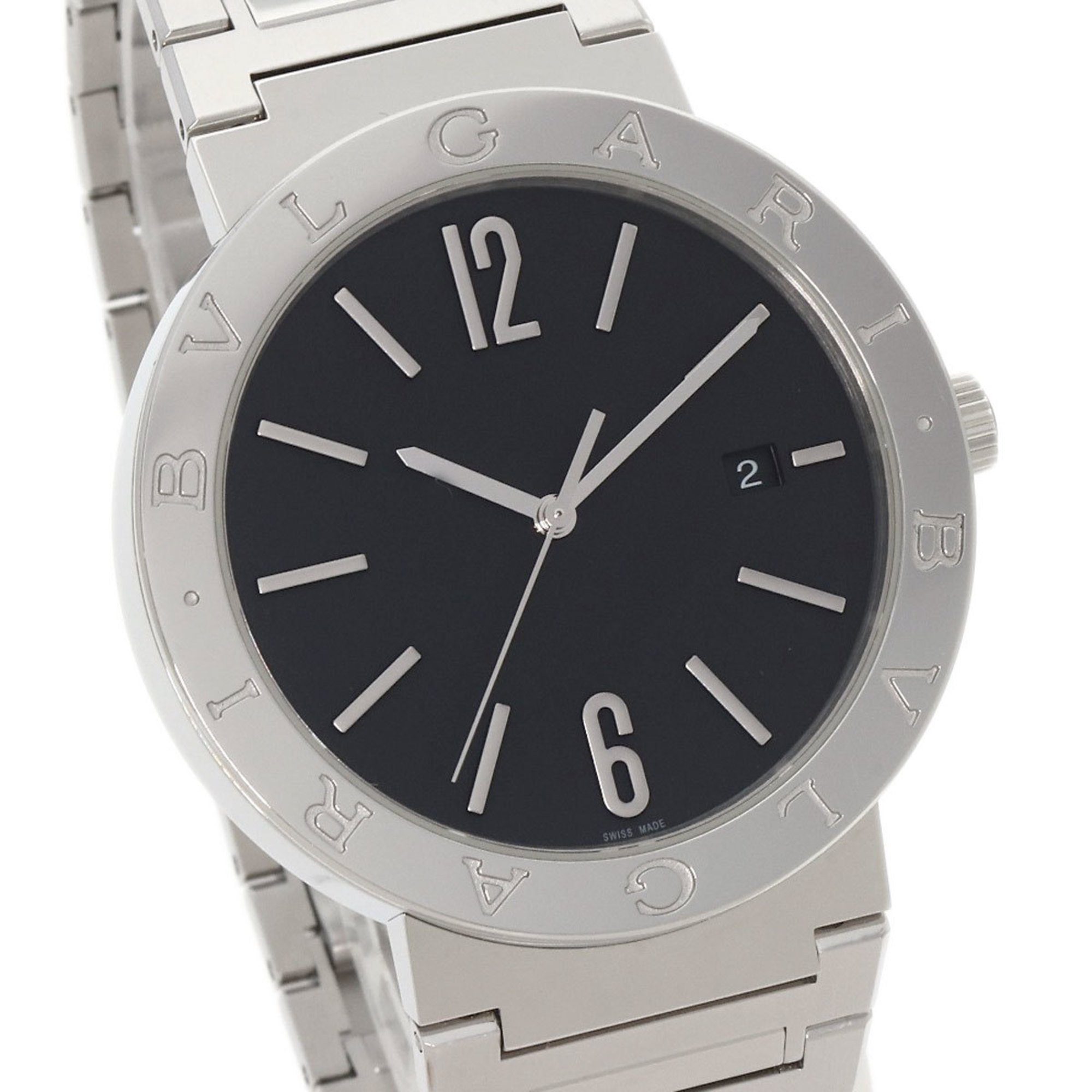 Bvlgari BB41S Watch Stainless Steel SS Men's