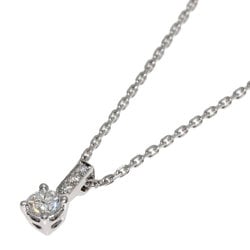 Piaget Elegance Diamond Necklace K18 White Gold for Women