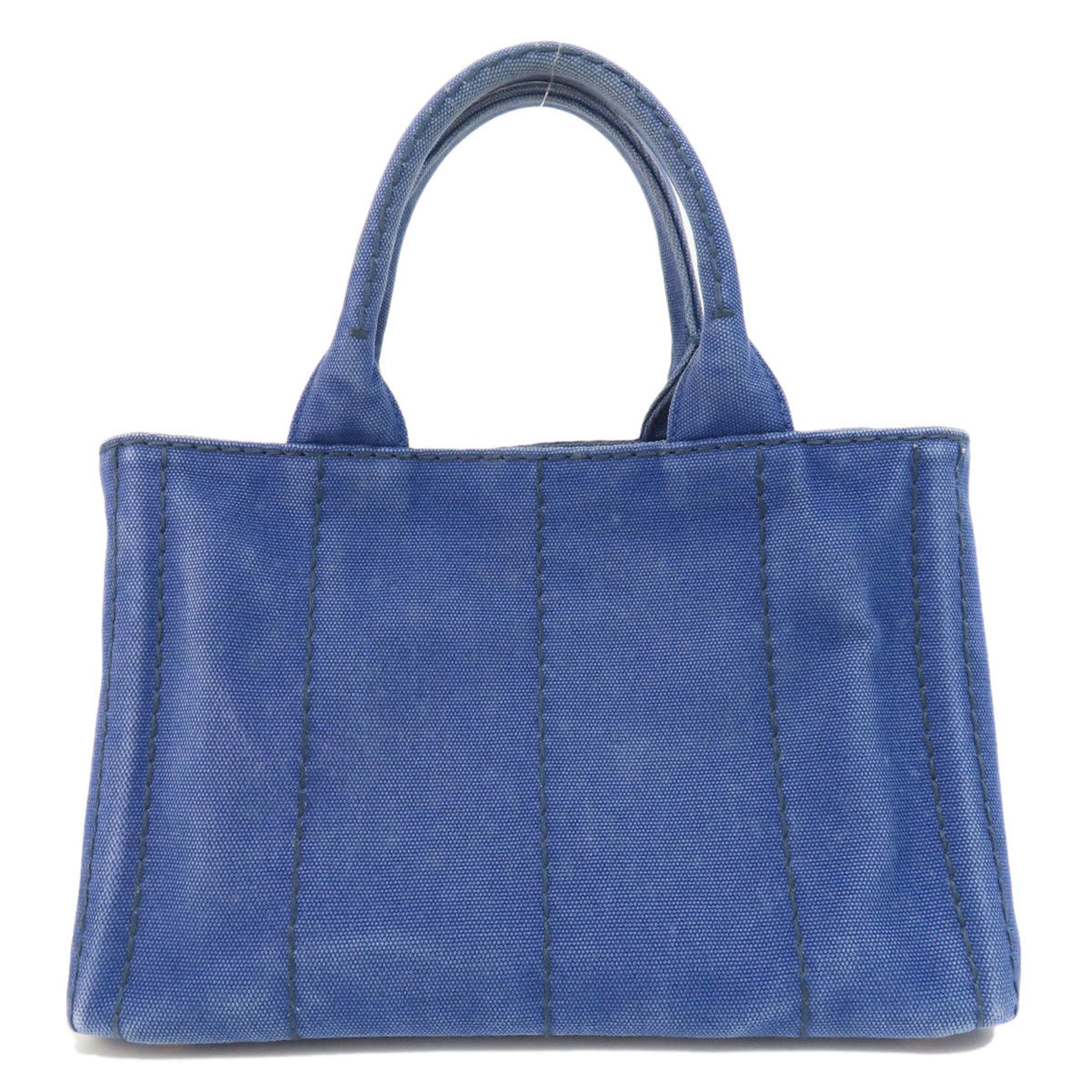 Prada B2439G Canapa Handbag Canvas Women's