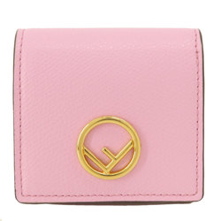 Fendi F is Wallet/Coin Case Leather Women's