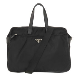 Prada metal fittings bag nylon material men's