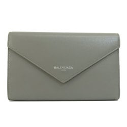 Balenciaga long wallet leather ladies